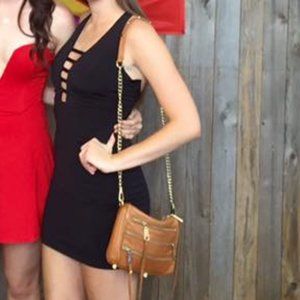 🌻 Cutout Front Bodycon Mini Dress